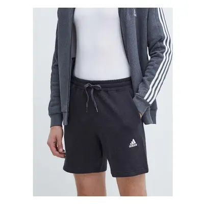 Kraťasy adidas pánské, šedá barva 91487373