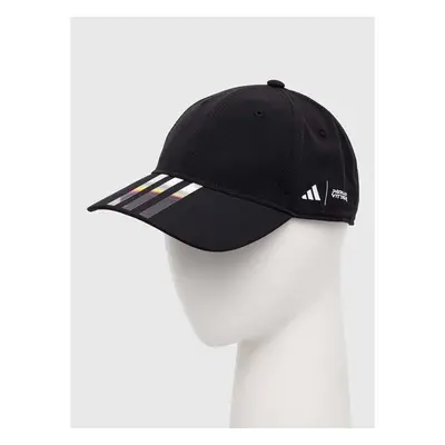 Kšiltovka adidas Pride černá barva, s aplikací, IZ5016 93457216