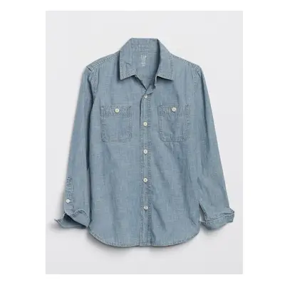 GAP Dětská košile hambray carpenter shirt - Kluci 91225973