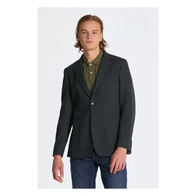 BLEJZR GANT JERSEY BLAZER ANTRACIT MELANGE 84682256