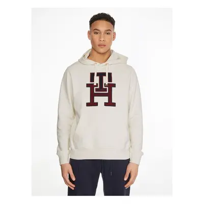 Krémová pánská mMikina s kapucí Tommy Hilfiger - Pánské 78754646