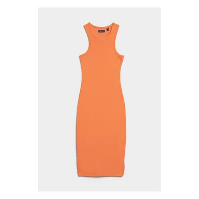 ŠATY GANT SLIM TANK TOP DRESS APRICOT ORANGE 80882389