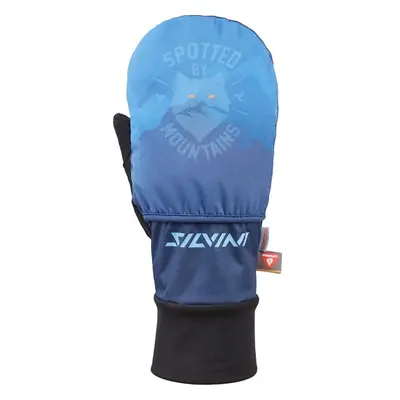 Unisex primaloft rukavice Silvini Montignoso modrá 85863777