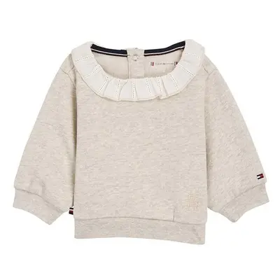 Kojenecká tepláková souprava Tommy Hilfiger béžová barva 86177791