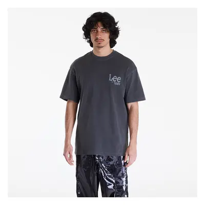 Tričko Lee Loose Logo Tee Washed Black M 90340907