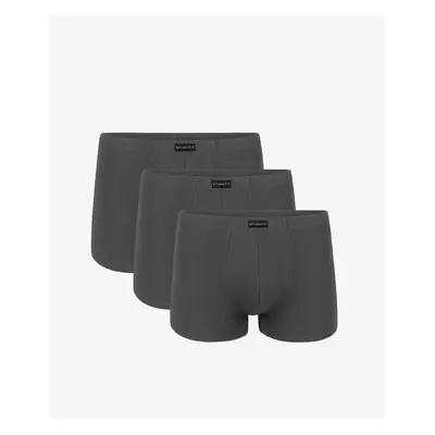 Pánské boxerky ATLANTIC 3Pack - šedé 87769790