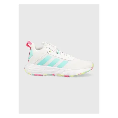 Dětské sneakers boty adidas Originals OWNTHEGAME 2.0 K bílá barva 83745184