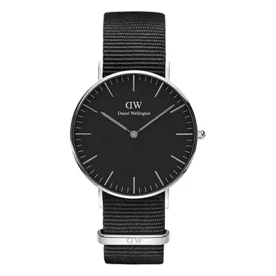 Hodinky Daniel Wellington Classic 40 černá barva 85754334