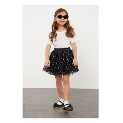 TRENDYOLKIDS Ženy Sukně Černá 97518374