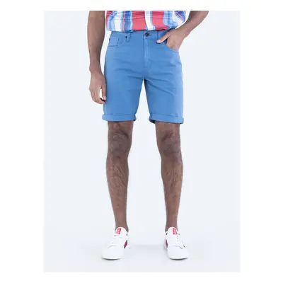 Bermudské kraťasy Big Star Mans Shorts 111251 Denim-840 61835242