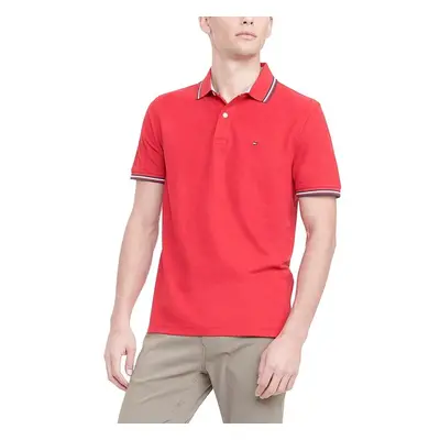 Pánské červené polo triko Tommy Hilfiger 71922941