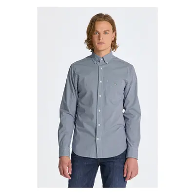 KOŠILE GANT REG POPLIN MICRO CHECK SHIRT COLLEGE BLUE 84606363