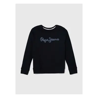 Dětská mikina Pepe Jeans tmavomodrá barva, s potiskem 84712372