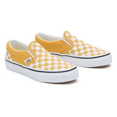 Dětské tenisky Vans UY Classic Slip-On žlutá barva 91615874