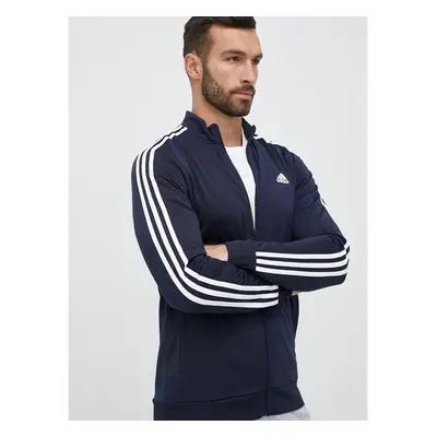 Mikina adidas pánská, tmavomodrá barva, vzorovaná, H46100 76811217