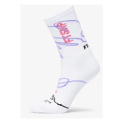 FTSHP Ponožky Footshop The Skateboard Socks White/ Pink 36-38 83705297