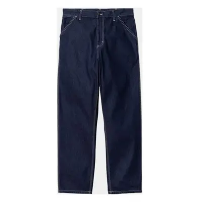 KALHOTY CARHARTT WIP Simple Work Denim - modrá - 68394463