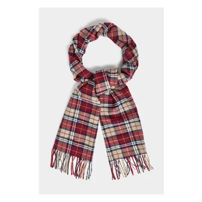 ŠÁLA GANT MULTI CHECK SCARF PLUMPED RED 84796913