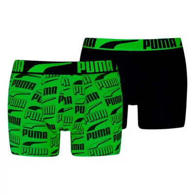 Puma MEN PRINTED BOXER 2P green 90872257