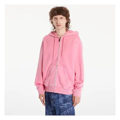 Mikina Carhartt WIP Hooded Duster Script Jacket UNISEX Charm Pink 95478131