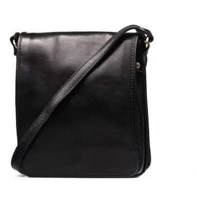 Blaire Pánské kožené crossbody Milano černé 22998282