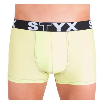 Pánské boxerky Styx sportovní guma nadrozměr zelenkavé (R4) 44020499