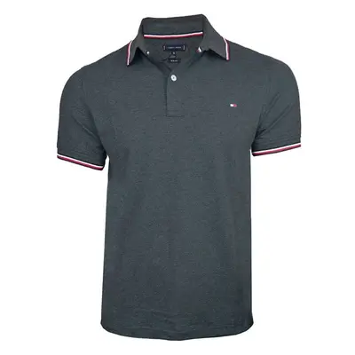 Pánské šedé polo triko Tommy Hilfiger 62661675