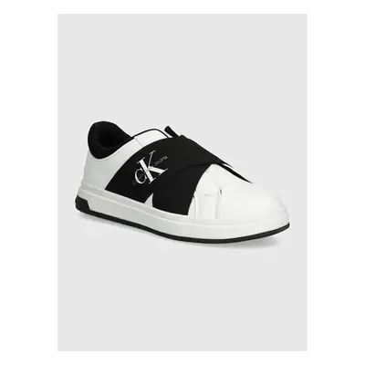 Dětské sneakers boty Calvin Klein Jeans bílá barva, V3X9-81056 95601237