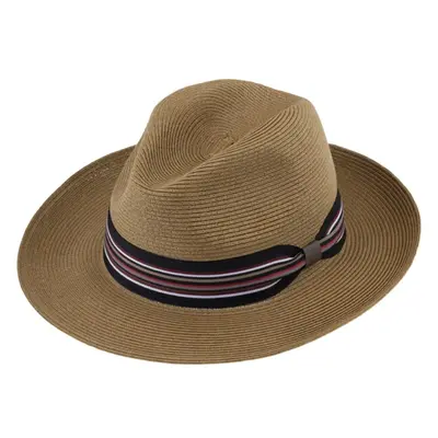 Letní Fedora klobouk - Fiebig Cognac 91199524