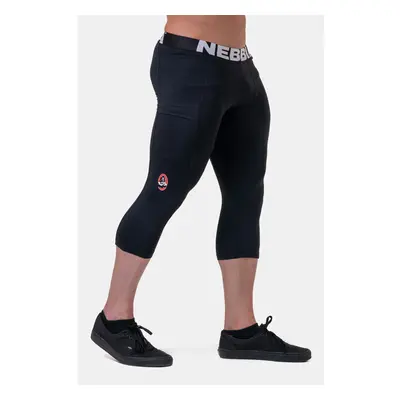 Pánské legíny Nebbia Legend of Today leggings calf lenght 188 black M 91233094