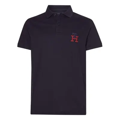 Tommy Hilfiger Polo shirt - ESS MONOGRAM REGULAR POLO blue 95422932