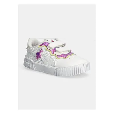 Dětské sneakers boty Puma Carina 2.0 Trolls 2 bílá barva, 398906 96044989