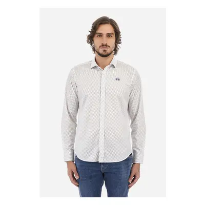 KOŠILE LA MARTINA MAN L/S SHIRT PRINTED POPLINE 86336322