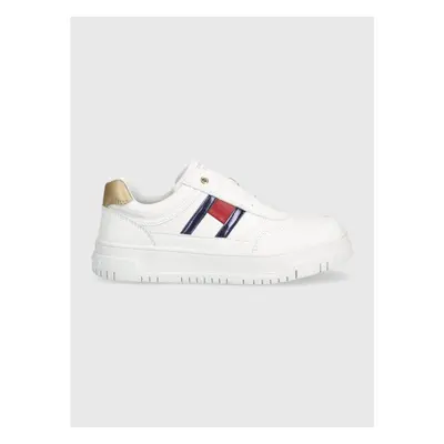 Dětské sneakers boty Tommy Hilfiger bílá barva 83823861