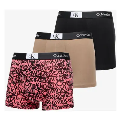 Boxerky Calvin Klein Cotton Stretch Amplified Classics Trunk 3-Pack 94377034