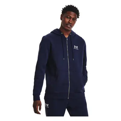 Mikina Under Armour Essential Fleece Fz Hood Midnight Navy S 90878302