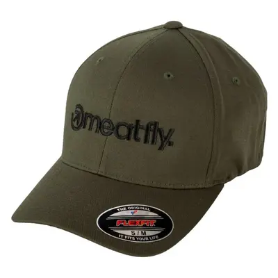 Kšiltovka Meatfly Brand Flexfit zelená 91785242