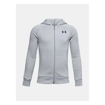 Under Armour Mikina Ua Rival Cotton Fz Hoodie-Gry - Kluci 91318409