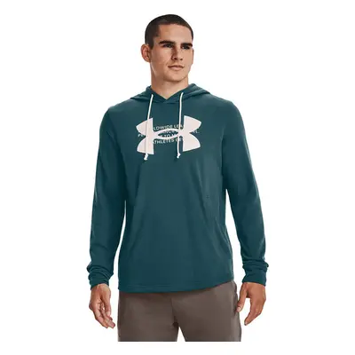 Mikina Under Armour Rival Terry Logo Hoodie Tourmaline Teal 92089287