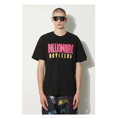 Bavlněné tričko Billionaire Boys Club Straight Logo černá barva, s 94156469