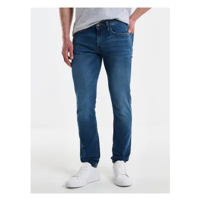 Big Star Mans Skinny Trousers Denim 110850 Medium Denim-303 88373593