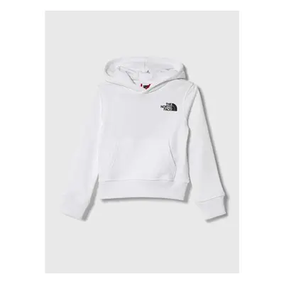 Dětská bavlněná mikina The North Face B GRAPHIC HOODIE 1 bílá barva, s 84272769