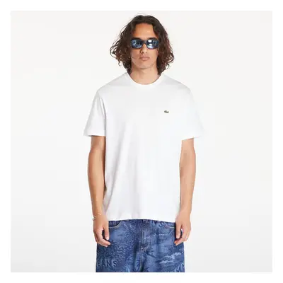 Tričko LACOSTE Mens T-shirt White L 87308803