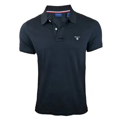 Pánské černé polo triko Gant 56864116