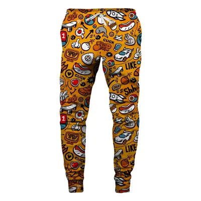 Aloha From Deer Unisexs Crazy Doodles Sweatpants SWPN-PC AFD901 72819864