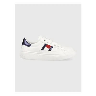 Dětské sneakers boty Tommy Hilfiger bílá barva 83888006