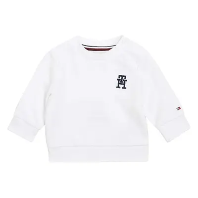 Kojenecká tepláková souprava Tommy Hilfiger bílá barva 85752141