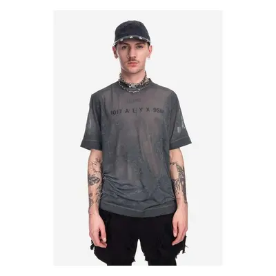 Bavlněné tričko 1017 ALYX 9SM Translucent Graphic S/S T-Shirt černá 86957676