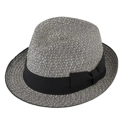 Letní klobouk Trilby od Fiebig - Trilby Prayer Black 92807048