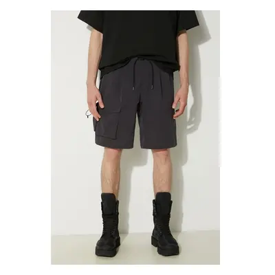 Kraťasy Nanga Dotair Utility Pk Cargo Shorts pánské, černá barva, 92902995